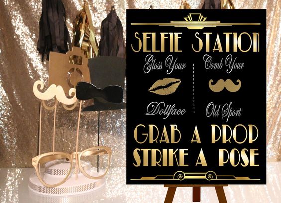 Prom Night Selfie Station